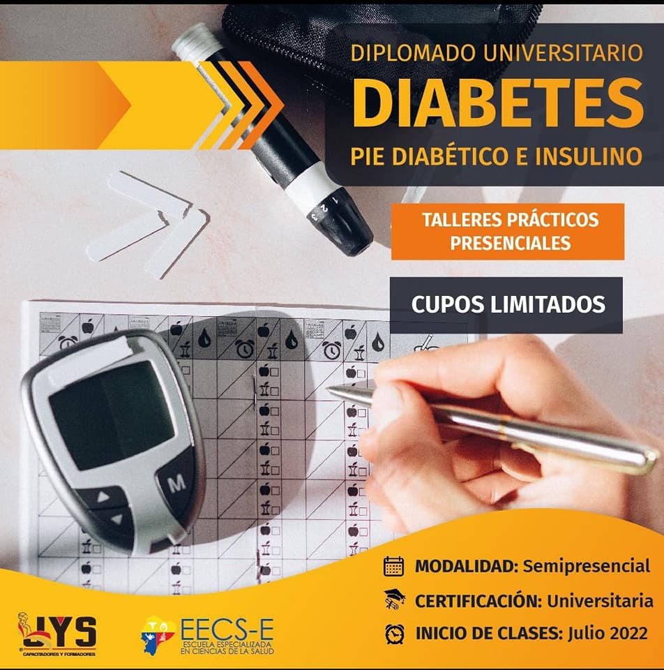 Diplomado Universitario Diabetes, Pie Diabético e Insulino