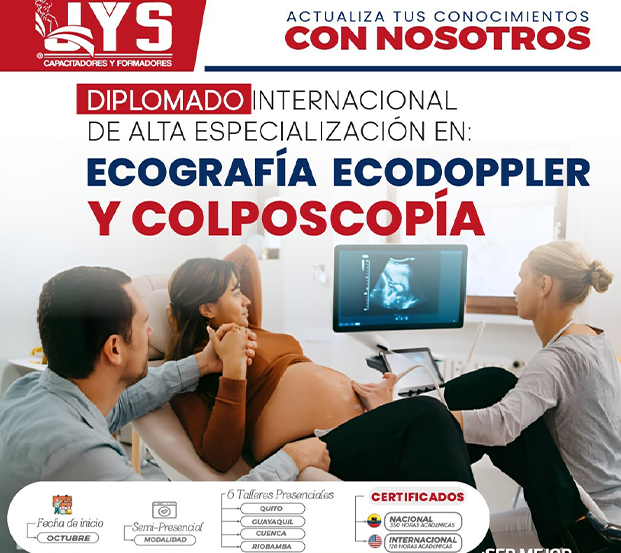 Diplomado internacional de alta especialización en Ecografía, Ecodoppler y Colposcopia 16C