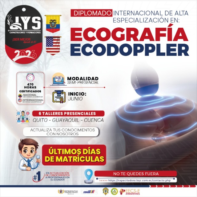 Diplomado internacional de alta especialización en Ecografía, Ecodoppler