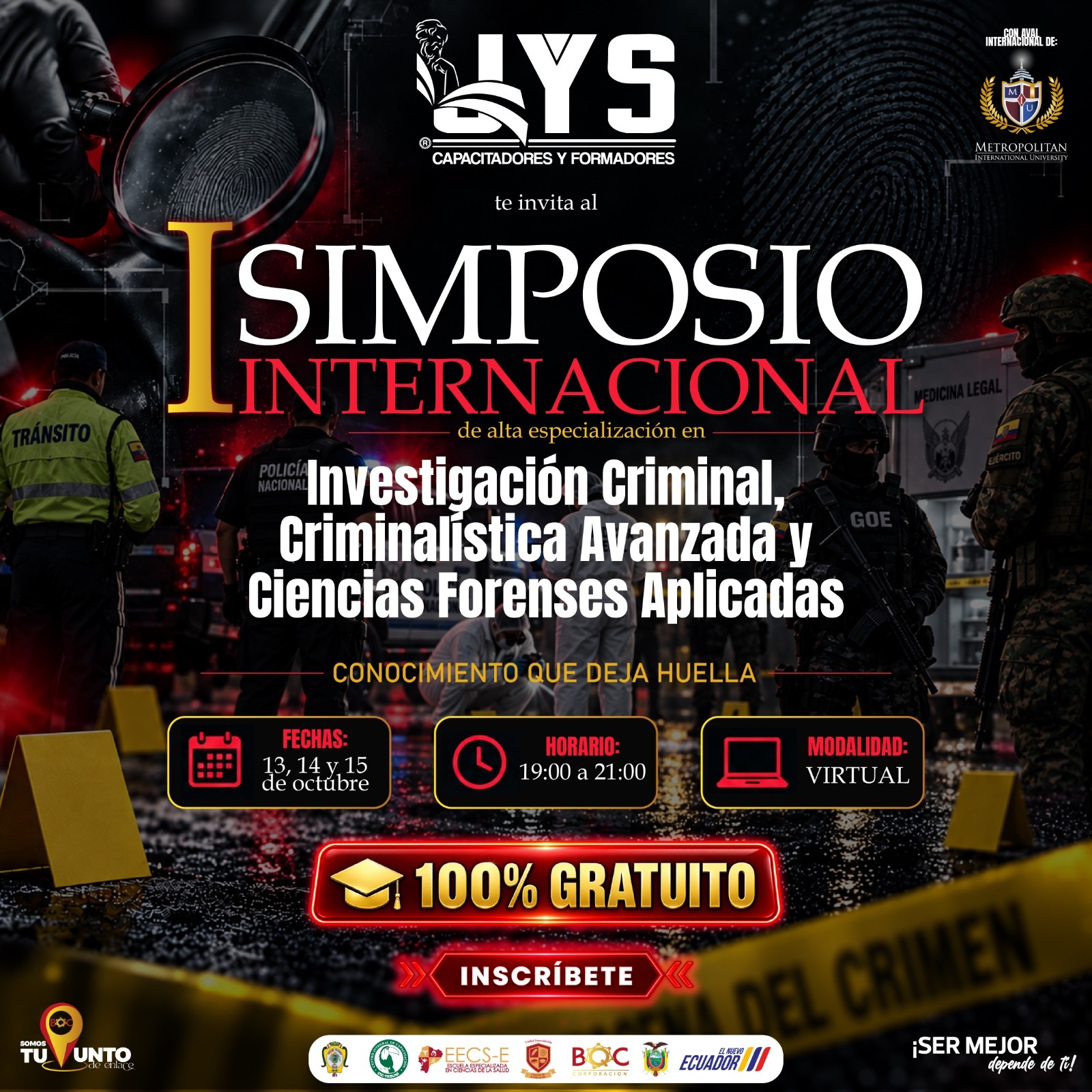 SIMPOSIO INTERNACIONAL EN CRIMINALÍSTICA