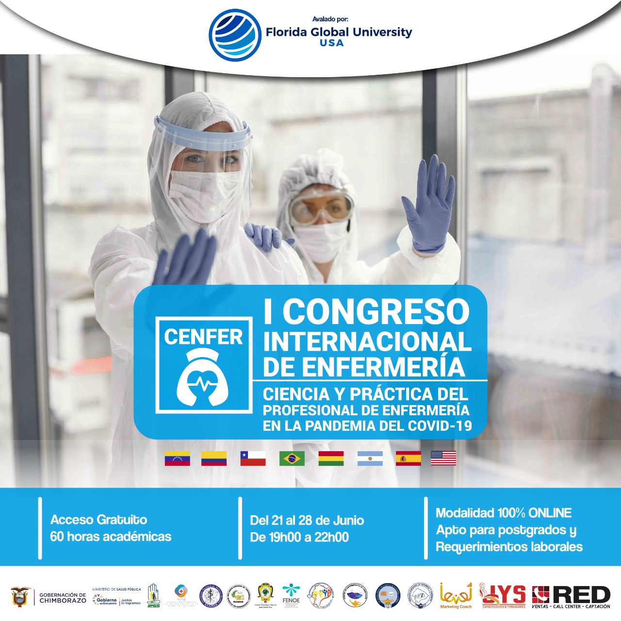 I Congreso Internacional de Enfermería - Ciencia y Práctica del Profesional de Enfermería en la Pandemia del COVID-19